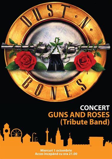 Concert Tribute Guns N'Roses, miercuri, 01 octombrie 2014 21:00, Beraria H