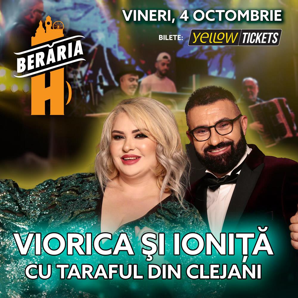 Viorica și Ioniță cu Taraful din Clejani cântă la Berăria H