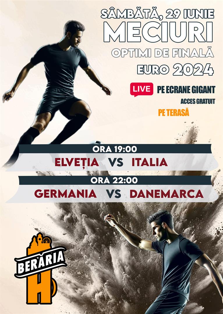 EURO 2024 I Optimi de finală I Elveția vs Italia I Germania vs