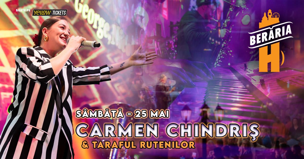 Concert Carmen Chindriș Taraful Rutenilor la Berăria H București