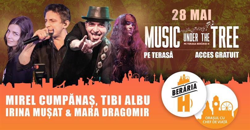 Concert Tiberiu Albu & Mirel Cumpănaș #acoustic #PeTerasă | Music Under the Tree, marți, 28 mai 2024 18:00, Beraria H