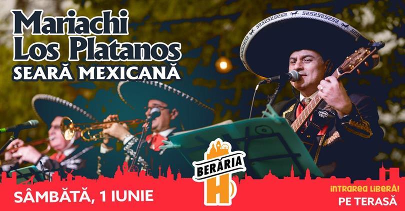 Concert Mariachi Los Platanos | #live #PeTerasă | Seară Mexicană, sâmbătă, 01 iunie 2024 16:30, Beraria H