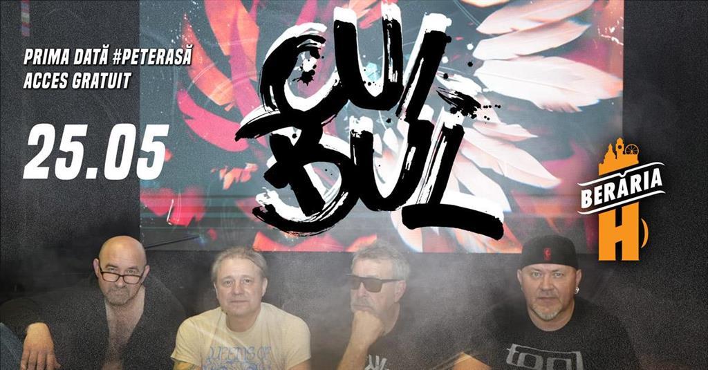 Concert CUIBUL – pentru prima dată pe terasă la Berăria H, duminică, 25 mai 2025 18:00, Beraria H