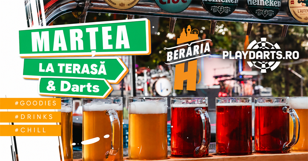 Concert Tuesday on the Terrace & Bonus: Darts 🎯 | October 13, Tuesday, 13 October 2026 12:00, Berăria H
