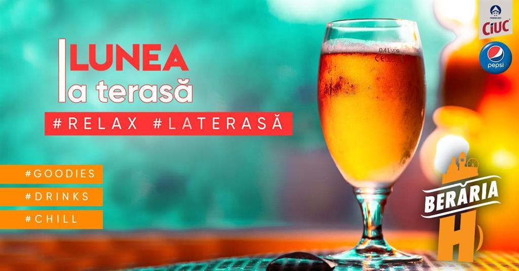 Concert Lunea la Terasă #bythelake, luni, 23 iunie 2025 12:00, Beraria H