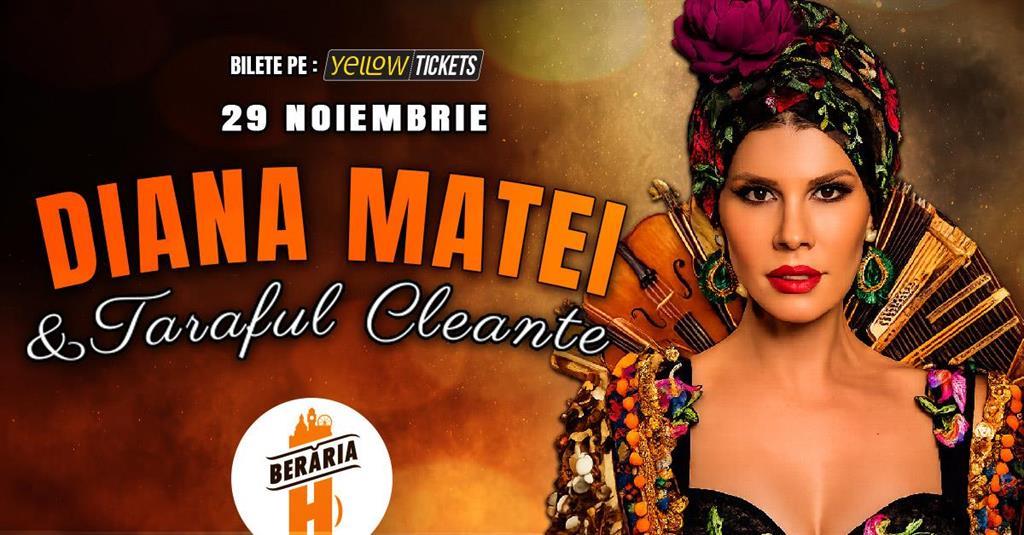 Concert Diana Matei & Taraful Cleante live at Berăria H on November 29!, Sunday, 29 November 2026 21:30, Beraria H