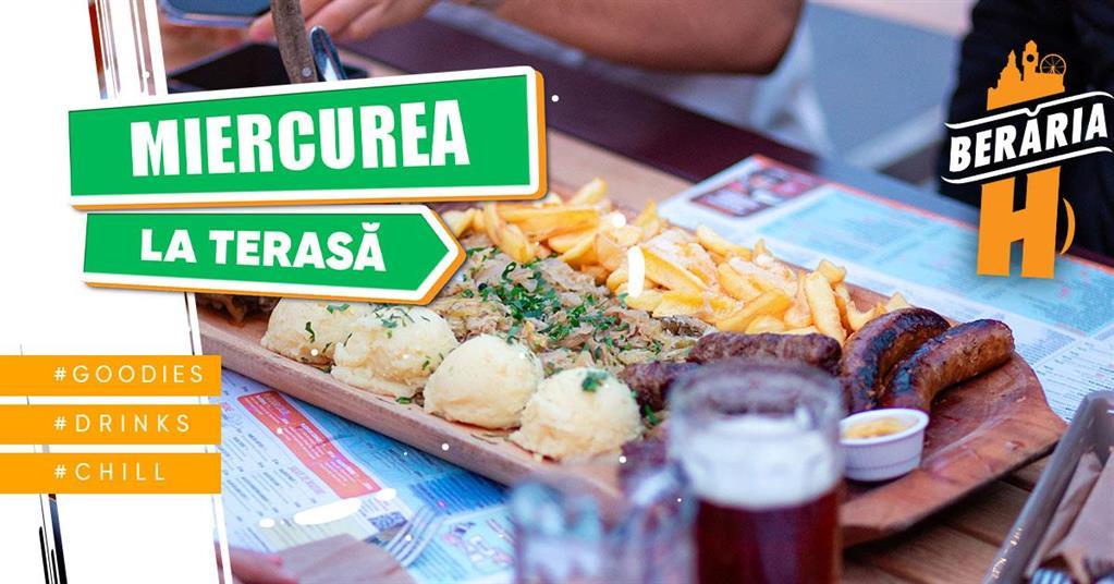 Concert Miercurea la Terasă #ÎnParc, miercuri, 06 mai 2026 12:00, Beraria H