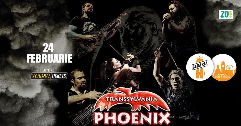 Concert Phoenix live la Berăria H de Dragobete, luni, 24 februarie 2025 18:00, Beraria H