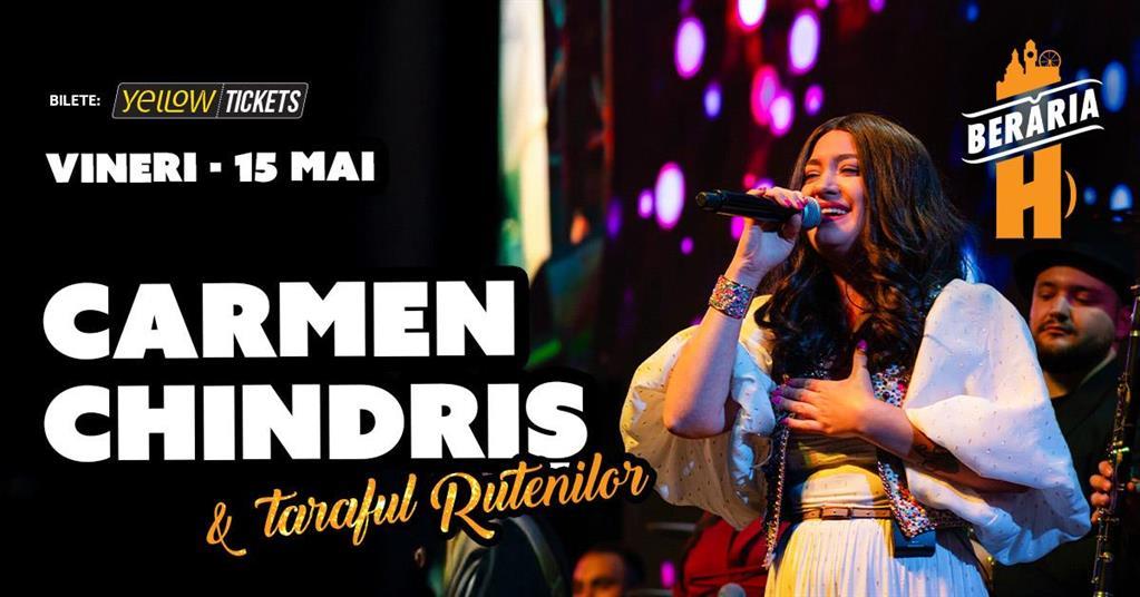 Concert Taraful Rutenilor and Carmen Chindriș live at Berăria H, Friday, 15 May 2026 19:00, Beraria H