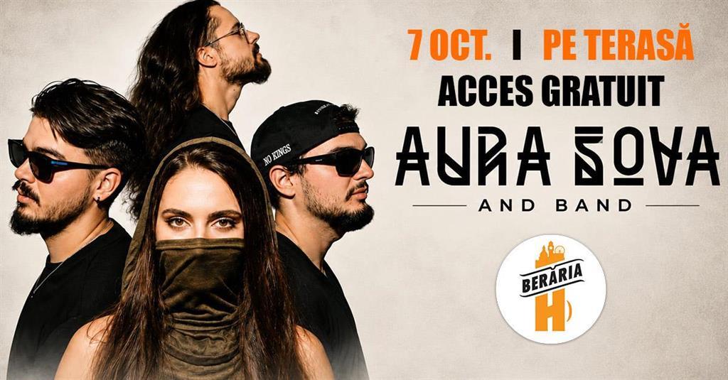 Concert Aura Șova & Band LIVE #PeTerasă | 7 octombrie, miercuri, 07 octombrie 2026 17:00, Berăria H