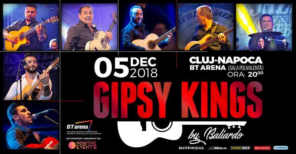 Concert GIPSY KINGS // Cluj-Napoca // Sala Polivalentă, miercuri, 05 decembrie 2018 18:30, Sala Polivalenta