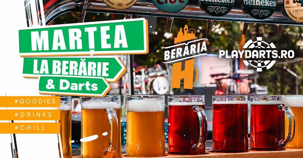 Concert Marțea la Berărie & Bonus: Darts 🎯 | 13 octombrie, marți, 13 octombrie 2026 12:00, Berăria H