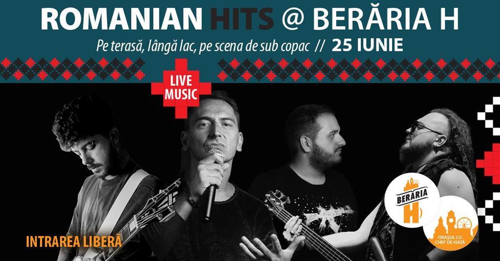 Concert Romanian Hits #live cu SHAZ Band I #ByTheLake, miercuri, 25 iunie 2025 17:00, Beraria H