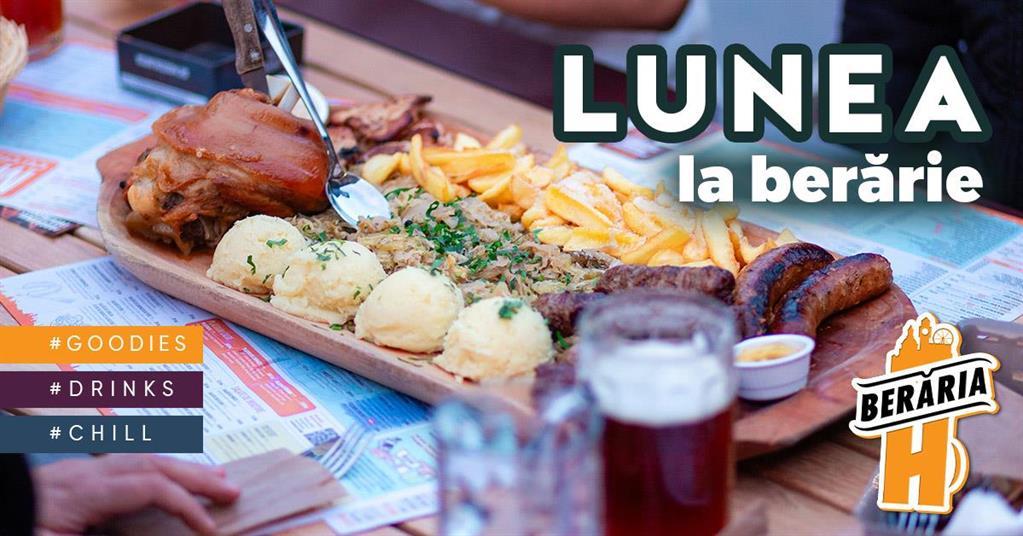 Concert Lunea la Berărie  // Terasă & Interior, luni, 04 mai 2026 12:00, Beraria H