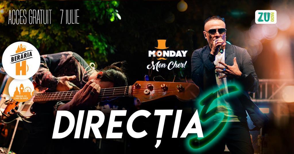 Concert Direcția 5 cântă pe terasa Berăriei H, luni, 07 iulie 2025 17:00, Beraria H