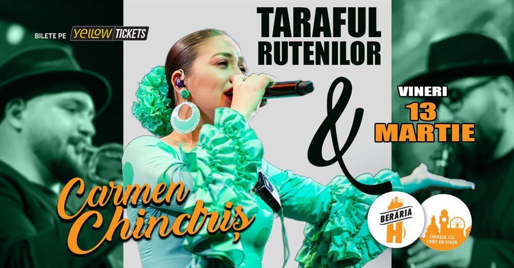 Concert Taraful Rutenilor and Carmen Chindriș live at Berăria H, Friday, 13 March 2026 19:30, Beraria H