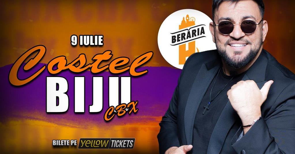Concert Costel Biju & Orchestra live in concert at Berăria H // July 9, Thursday, 09 July 2026 19:00, Beraria H