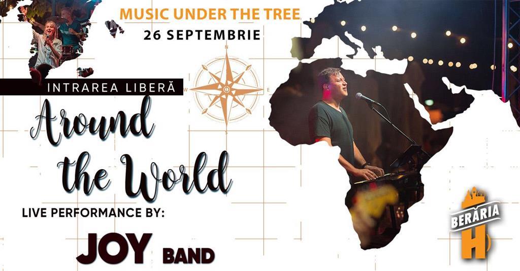 Concert Music From Around the World /w Joy Band // Pe Terasă, joi, 26 septembrie 2024 17:30, Beraria H