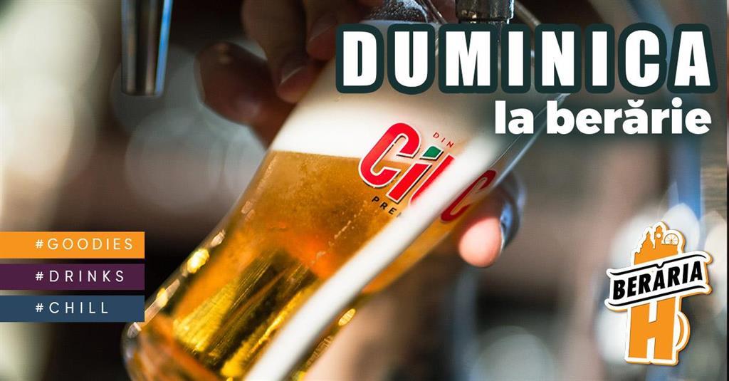 Concert Duminica la Berărie, duminică, 15 martie 2026 12:00, Beraria H