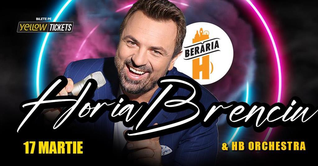 Concert Horia Brenciu & HB Orchestra în concert la Berăria H pe 17 martie, marți, 17 martie 2026 17:30, Beraria H