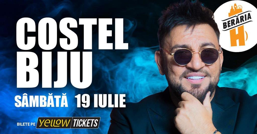 Concert Costel Biju & Orkestra în concert la Berăria H // 19 iulie, sâmbătă, 19 iulie 2025 20:00, Beraria H