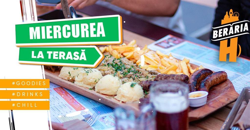 Concert Miercurea la Terasă #bythelake, miercuri, 14 mai 2025 12:00, Beraria H