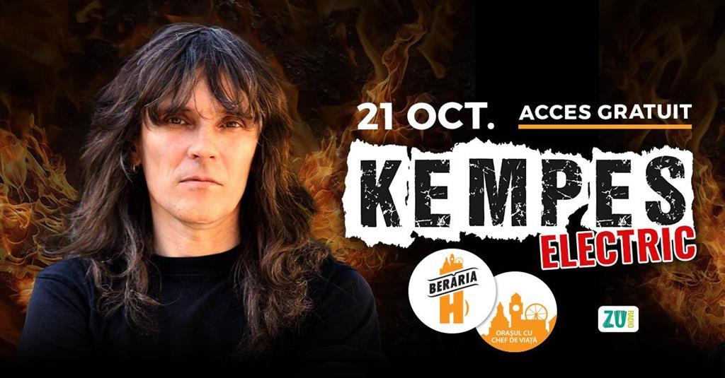 Concert KEMPES #Electric | Bucharest – Berăria H, Wednesday, 21 October 2026 18:00, Berăria H