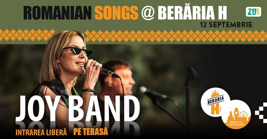 Concert Romanian Songs - #live #bythelake /w JOY Band, joi, 12 septembrie 2024 17:30, Beraria H