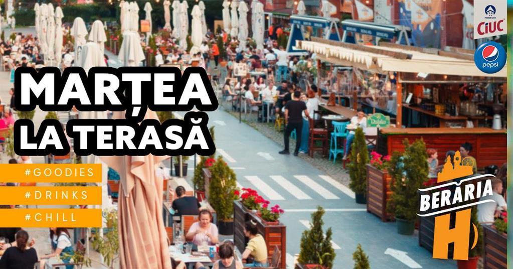 Concert Marțea la Terasă #bythelake, marți, 28 aprilie 2026 12:00, Beraria H