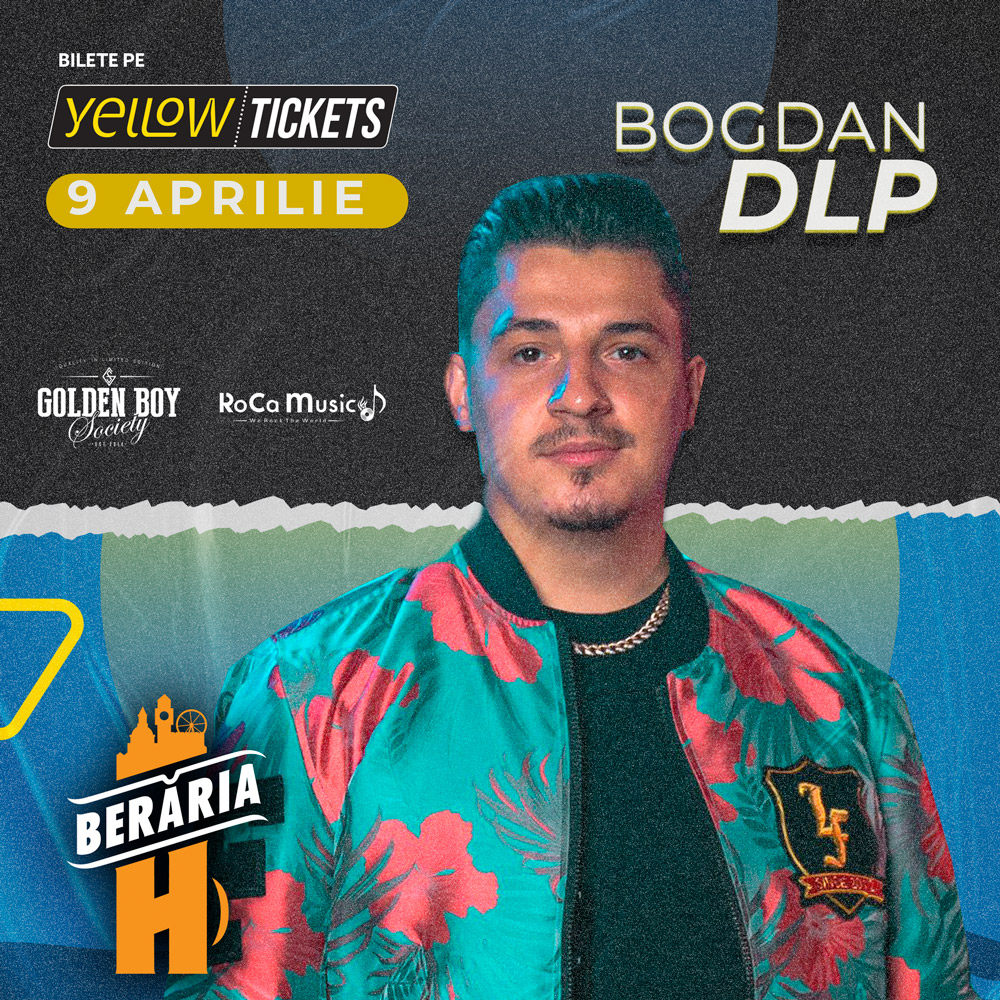 Bogdan DLP - Concert La Berăria H Pe 9 Aprilie