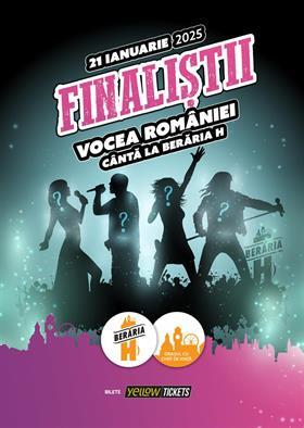 Concert Finaliştii Vocea României în concert la Berăria H, marți, 21 ianuarie 2025 18:00, Beraria H