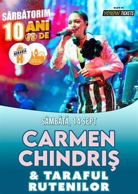 Concert Concert Taraful Rutenilor și Carmen Chindriș // Sărbătorim 10 ani de #BerăriaH, sâmbătă, 14 septembrie 2024 20:00, Beraria H