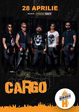 Concert CARGO în concert la Berăria H pe 28 aprilie, marți, 28 aprilie 2026 17:30, Beraria H