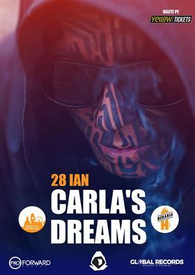 Concert Carla’s Dreams LIVE la Berăria H pe 28 ianuarie, marți, 28 ianuarie 2025 17:30, Beraria H