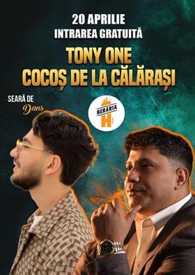 Concert Seară de #dans cu Cocoș de la Călărași, Tony One, The Glam Squad & more, luni, 20 aprilie 2026 19:00, Beraria H