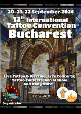 Concert International Tattoo Convention Bucharest // Ediția a 12-a // 20-22 septembrie 2024, vineri, 20 septembrie 2024 10:00, Beraria H