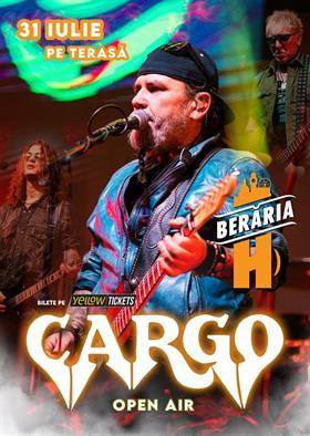 Concert CARGO // 31 iulie // #PeTerasă, miercuri, 31 iulie 2024 17:30, Beraria H
