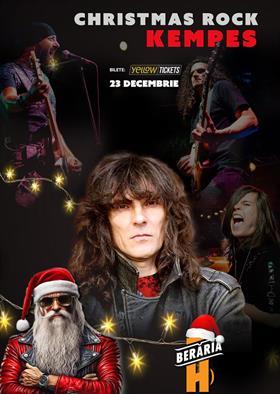 Concert Kempes Christmas Rock 2024, luni, 23 decembrie 2024 18:00, Beraria H