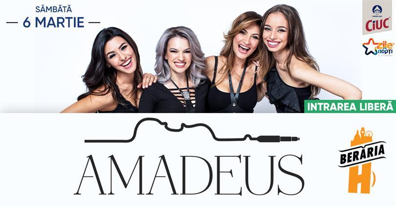 Concert Amadeus // Berăria H, Saturday, 06 March 2021 18:30, Beraria H