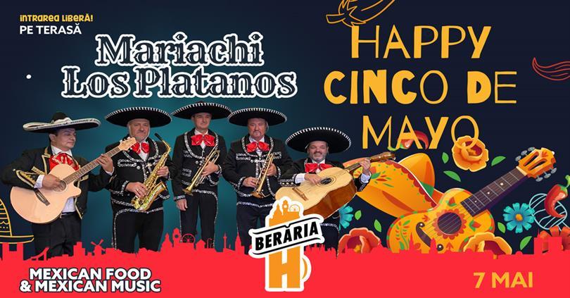 Concert Los Platanos | #live #PeTerasă | Seară Mexicană, duminică, 07 mai 2023 17:00, Beraria H