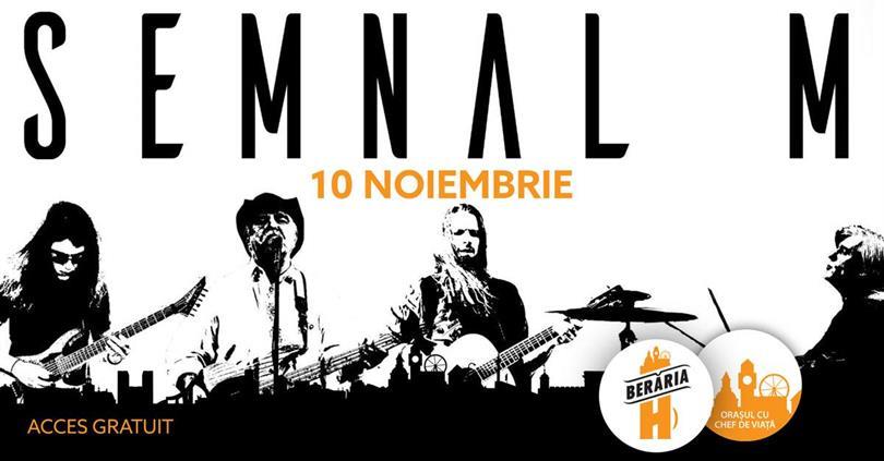 Concert SEMNAL M ✗ 10 NOIEMBRIE @ Berăria H, duminică, 10 noiembrie 2024 16:00, Beraria H