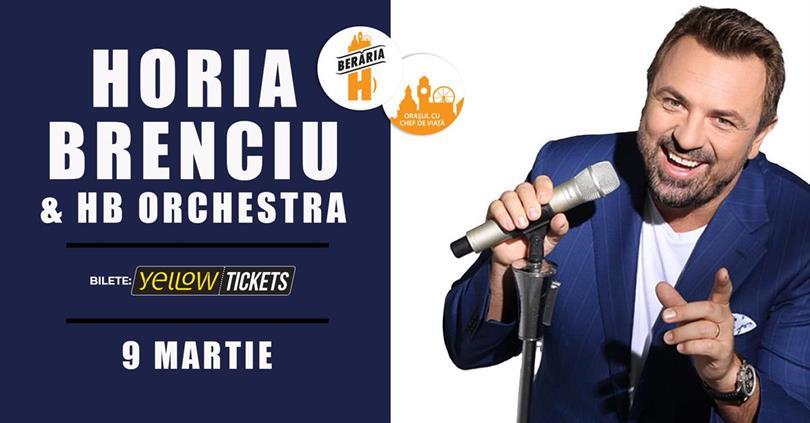 Concert Horia Brenciu & HB Orchestra în concert // București - Berăria H, duminică, 09 martie 2025 18:30, Beraria H