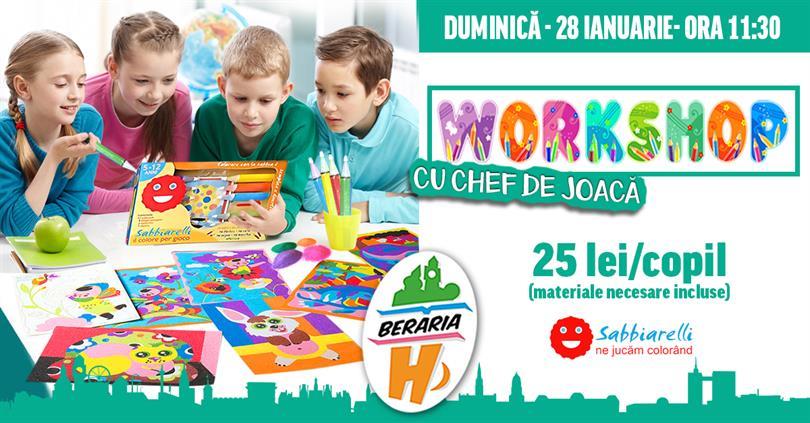 Concert Workshop for Kids: Sabbiarelli, Sunday, 28 January 2018 11:00, Beraria H