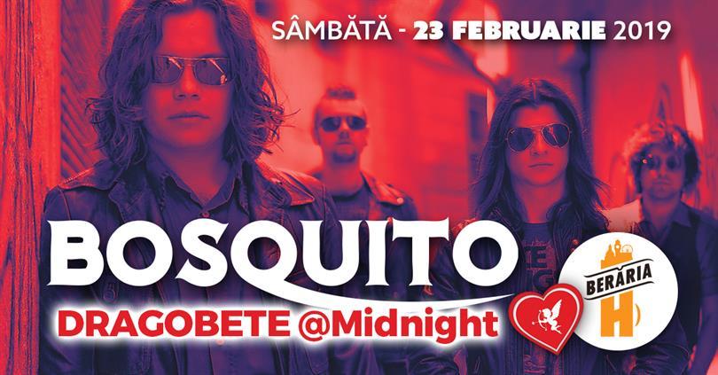 Concert Bosquito - Dragobete @Midnight, Saturday, 23 February 2019 22:00, Beraria H
