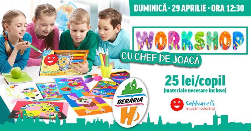 Concert Workshop for Kids: Sabbiarelli, Sunday, 29 April 2018 12:00, Beraria H