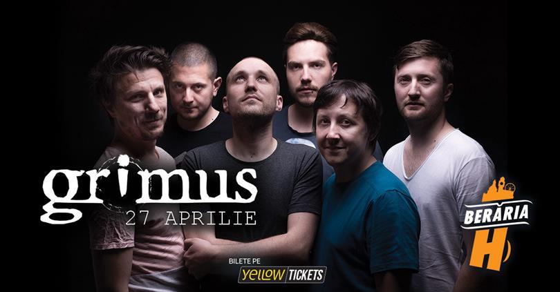 Concert GRIMUS în concert la Berăria H, miercuri, 27 aprilie 2022 18:00, Beraria H