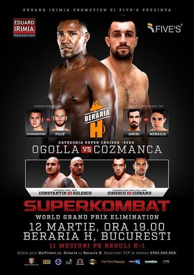 Concert Superkombat Elimination, duminică, 12 martie 2017 20:00, Beraria H