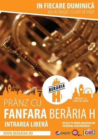 Concert Pranz cu Fanfara Beraria H, duminică, 05 aprilie 2015 14:00, Beraria H