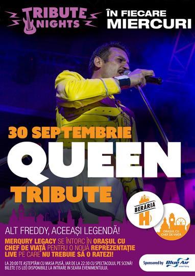 Concert Queen Tribute, Wednesday, 30 September 2015 20:00, Beraria H