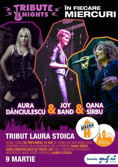 Concert Tribut Laura Stoica, miercuri, 09 martie 2016 20:00, Beraria H